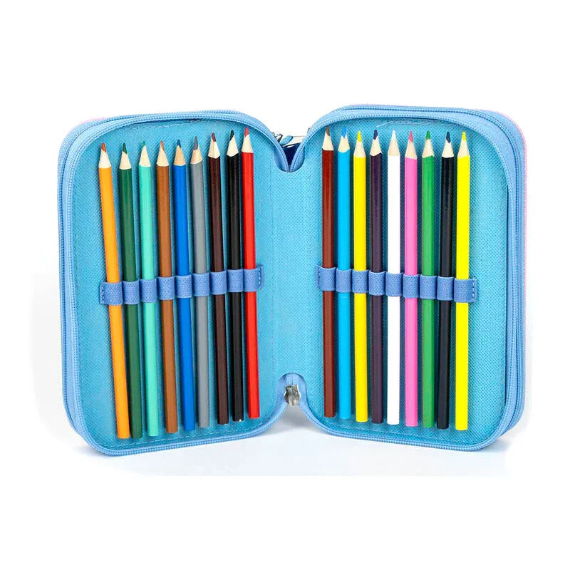 Disney Stitch triple pencil case Nerdscape