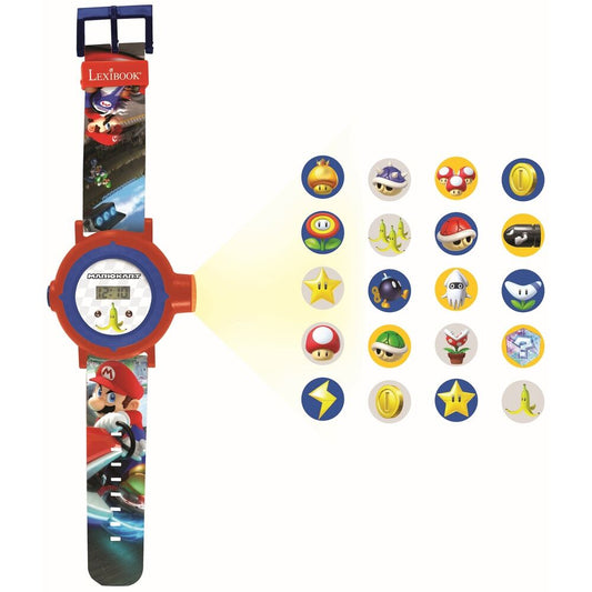 Super Mario Bros digital projector clock Nerdscape