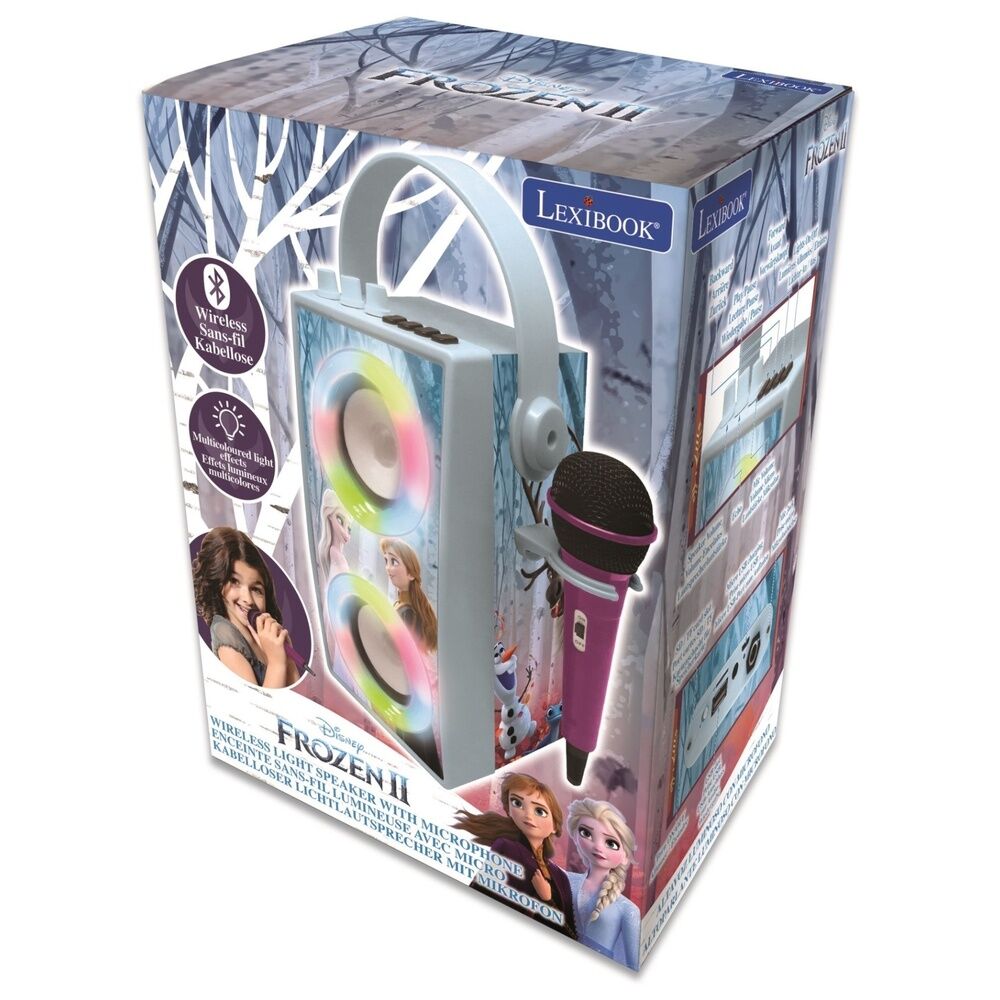 Disney Frozen Bluetooth portable speaker with microphone Nerdscape