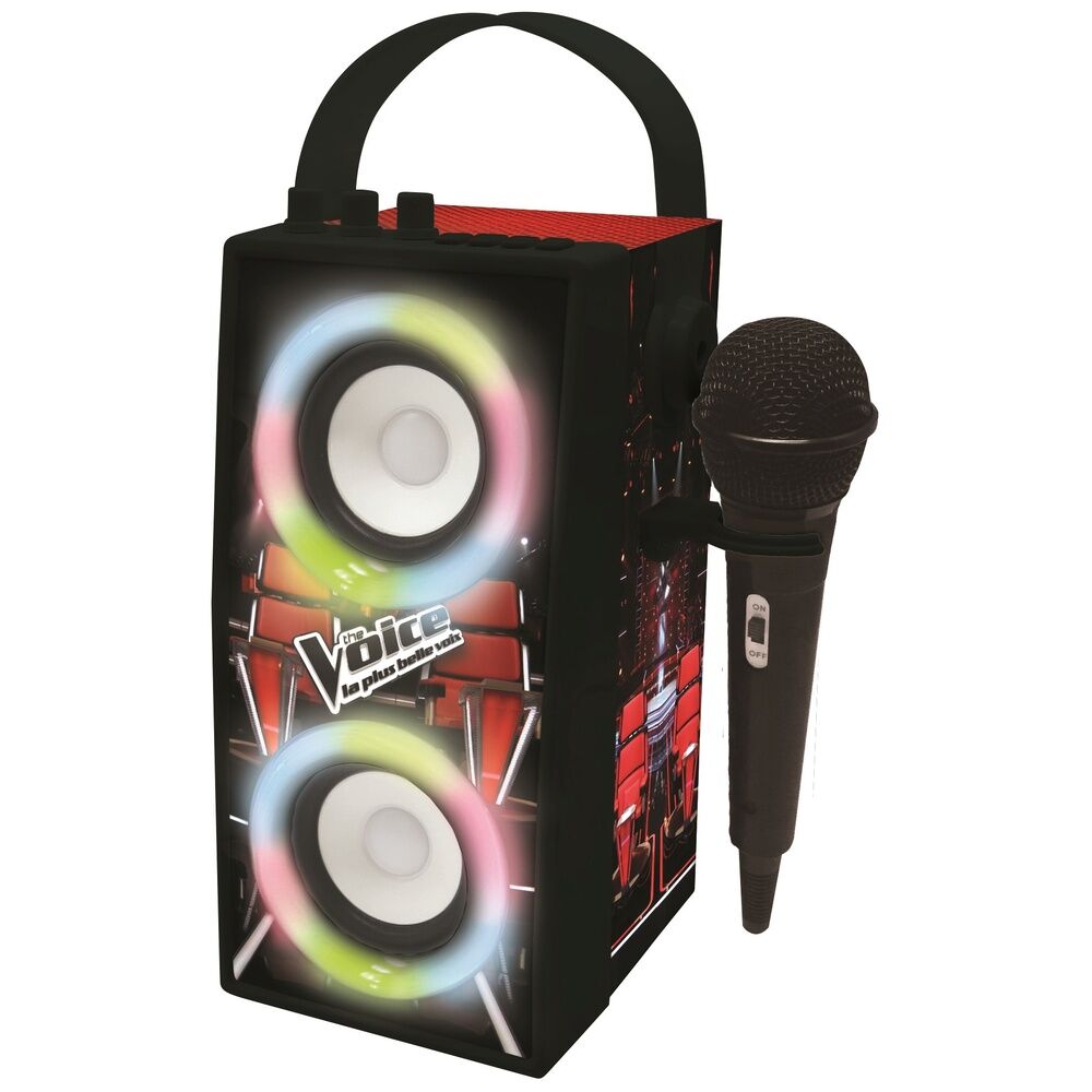 The Voice Bluetooth portable speaker with microphone Nerdscape