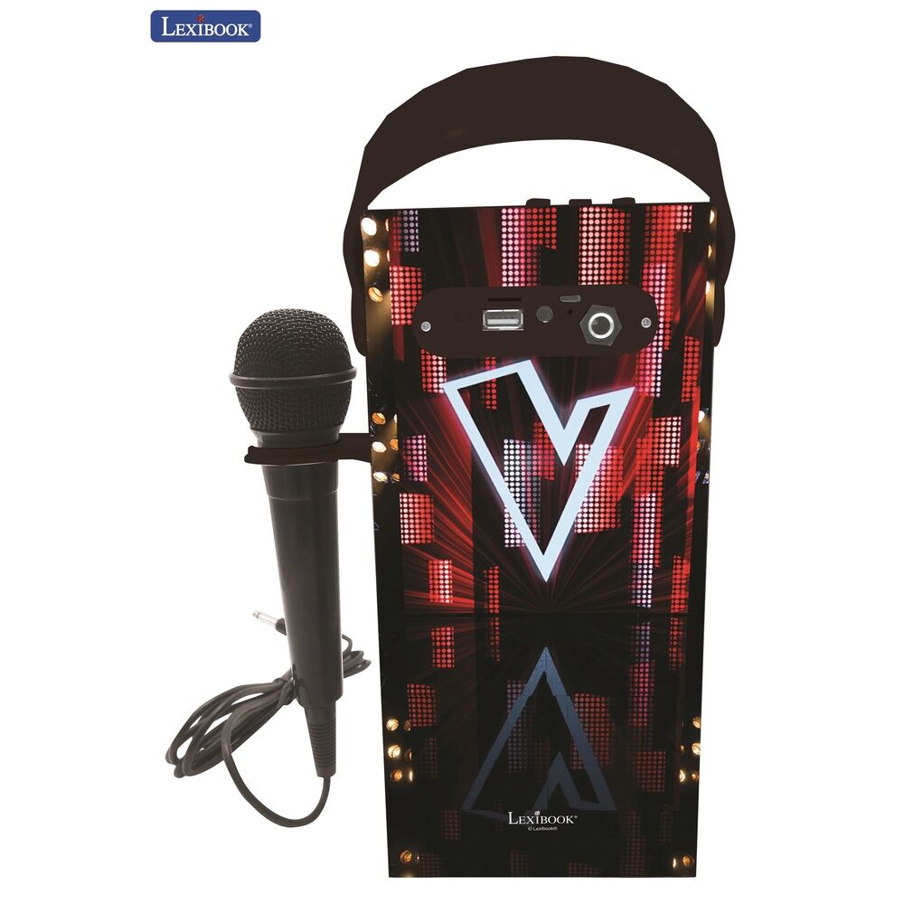 The Voice Bluetooth portable speaker with microphone Nerdscape
