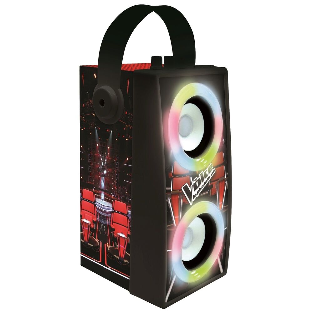 The Voice Bluetooth portable speaker with microphone Nerdscape