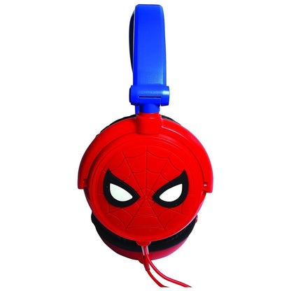 Marvel Spiderman foldable headphones Nerdscape
