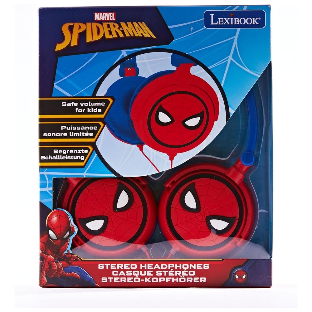 Marvel Spiderman foldable headphones Nerdscape