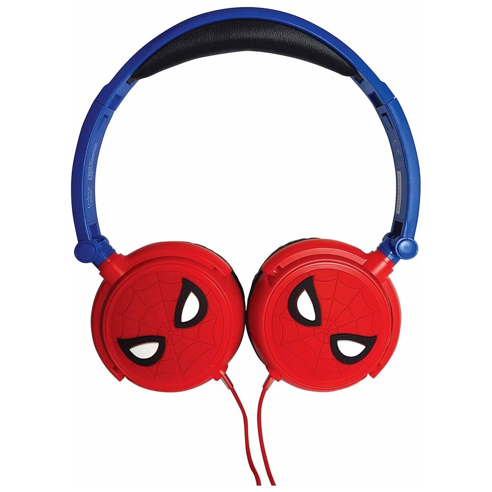 Marvel Spiderman foldable headphones Nerdscape