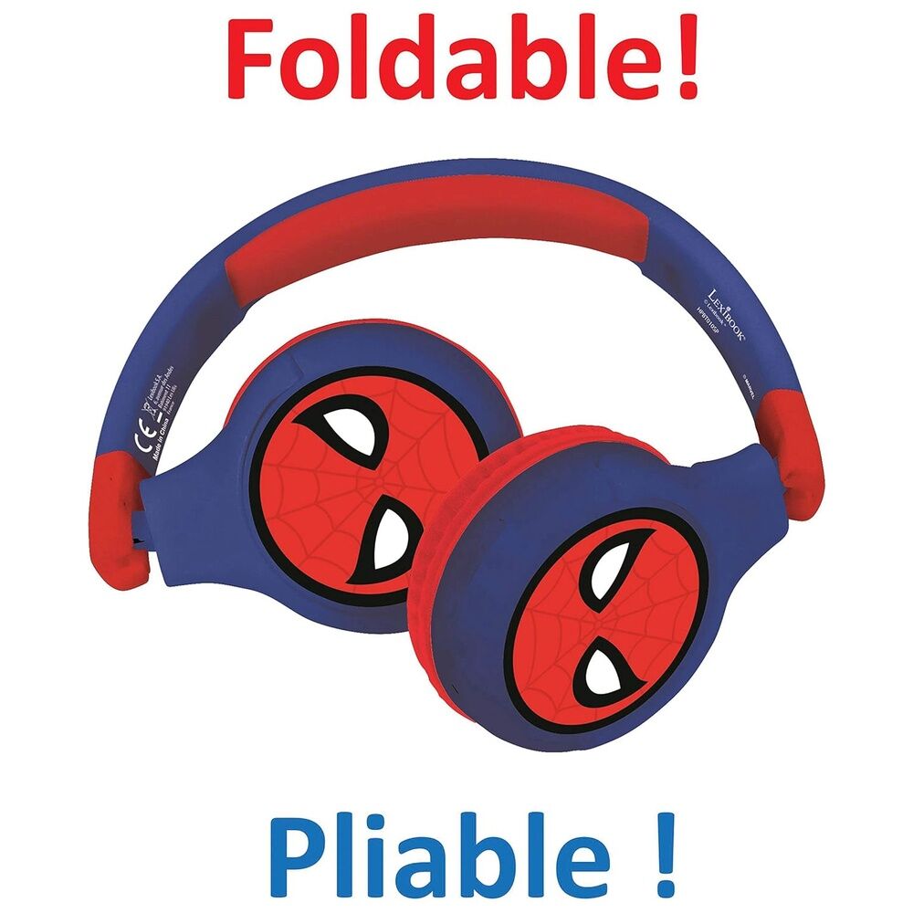 Marvel Spiderman Bluetooth wireless headphones Nerdscape