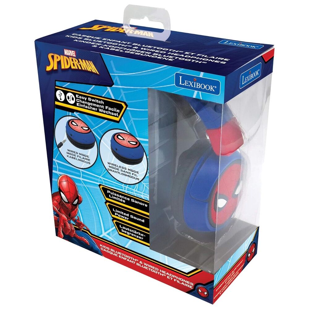 Marvel Spiderman Bluetooth wireless headphones Nerdscape