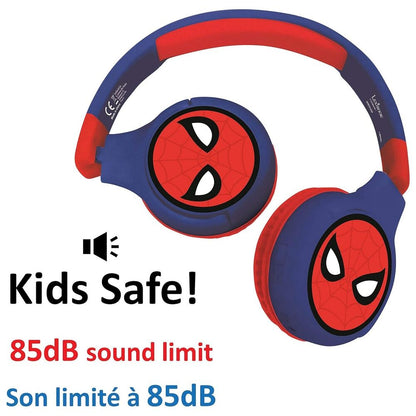 Marvel Spiderman Bluetooth wireless headphones Nerdscape