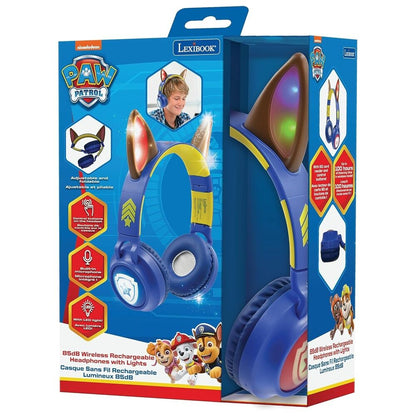 Paw Patrol luminous Bluetooth wireless headphones Nerdscape