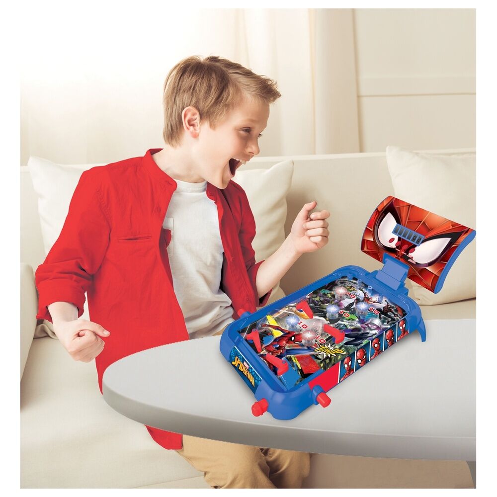 Marvel Spiderman pinball Nerdscape