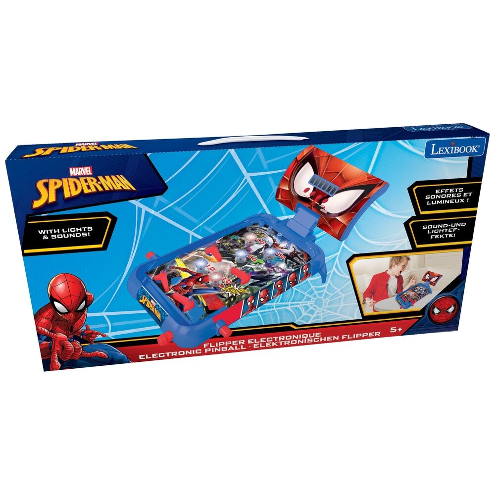 Marvel Spiderman pinball Nerdscape