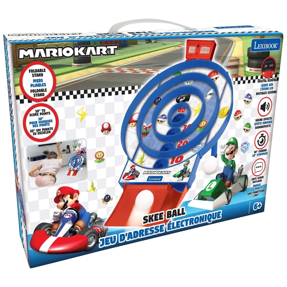 Mario Kart electronic skill game Nerdscape