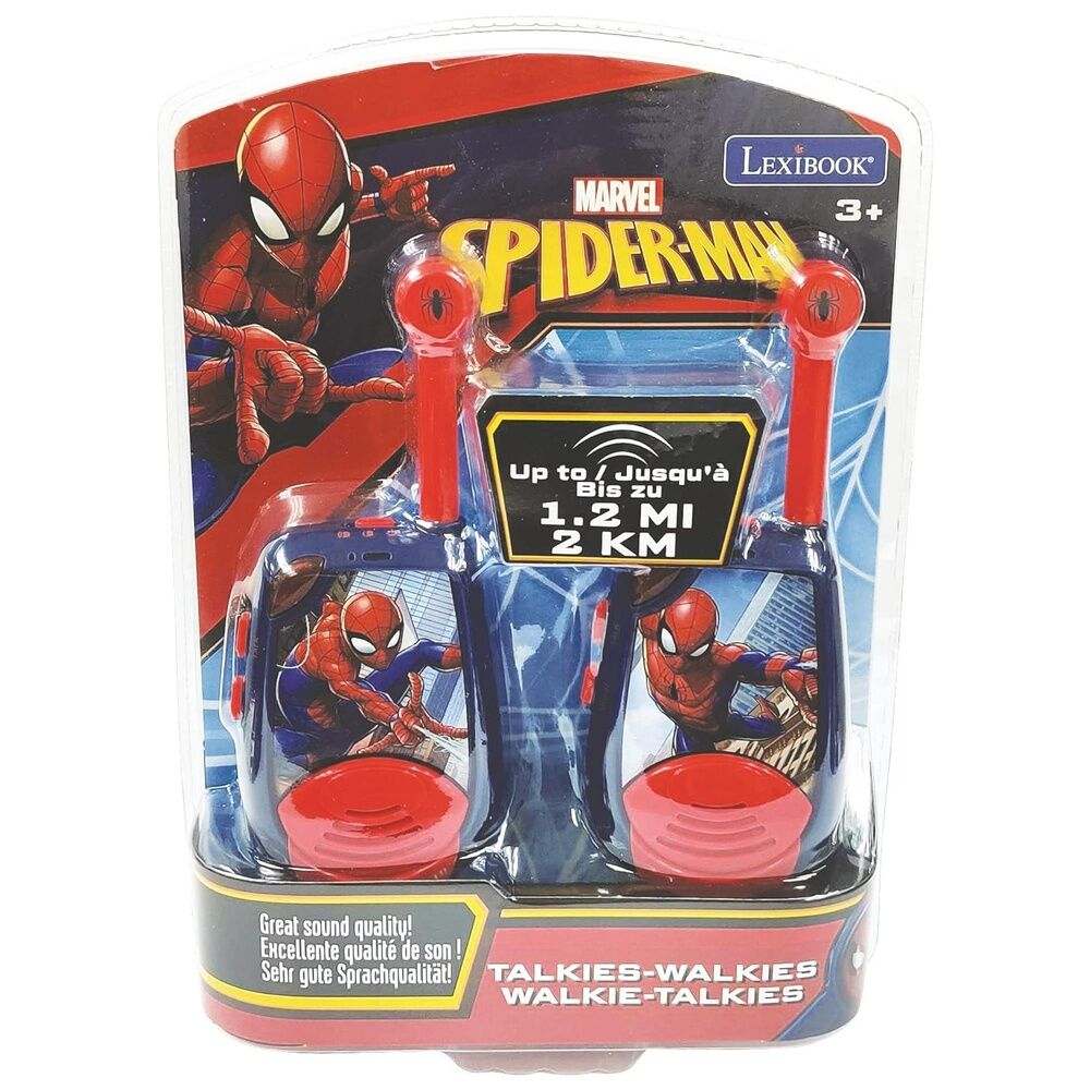 Marvel Spiderman walkie talkie Nerdscape