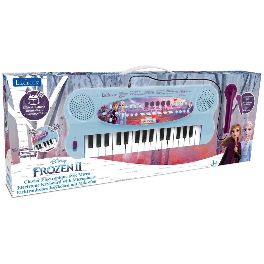 Disney Frozen 2 electronic microphone piano Nerdscape