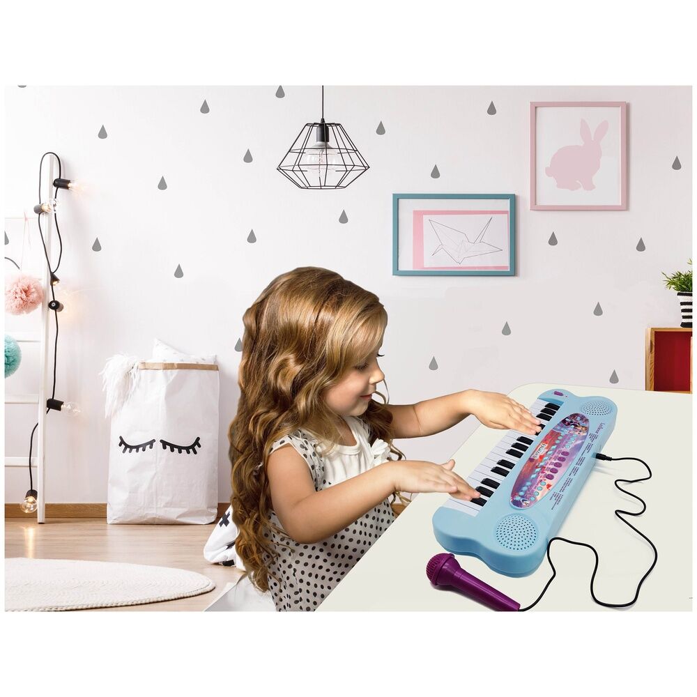 Disney Frozen 2 electronic microphone piano Nerdscape