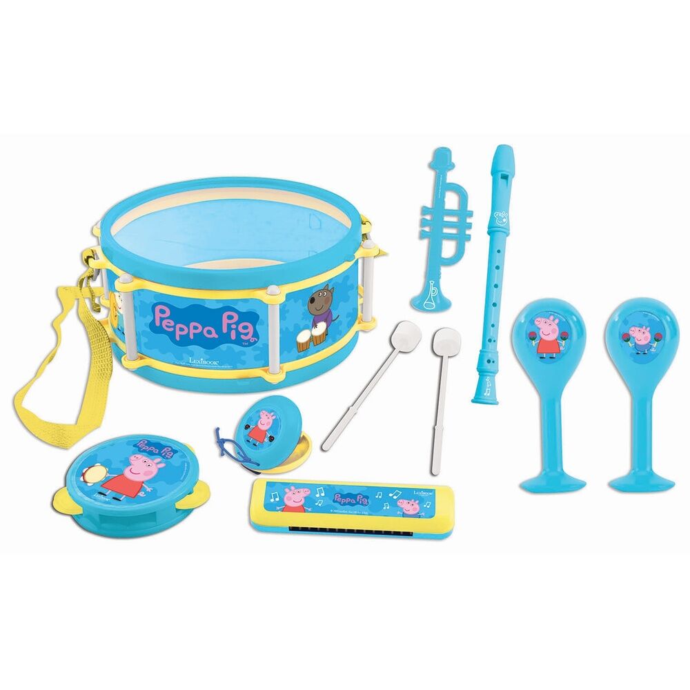 Peppa Pig 7 instruments musical set Nerdscape