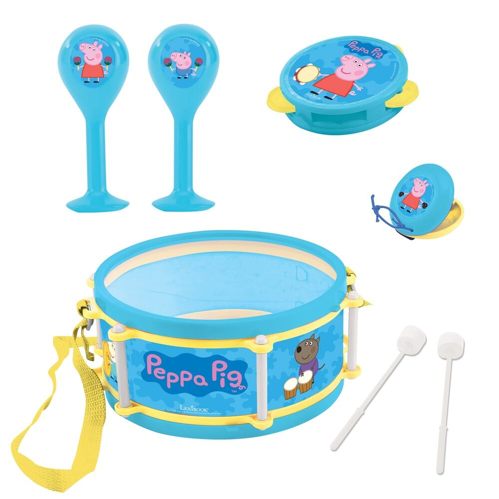 Peppa Pig 7 instruments musical set Nerdscape