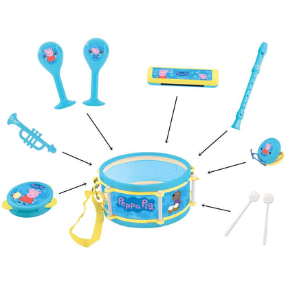 Peppa Pig 7 instruments musical set Nerdscape