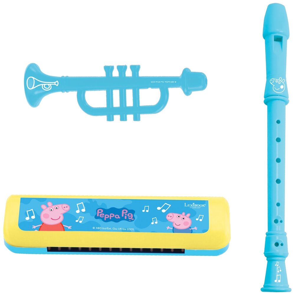Peppa Pig 7 instruments musical set Nerdscape