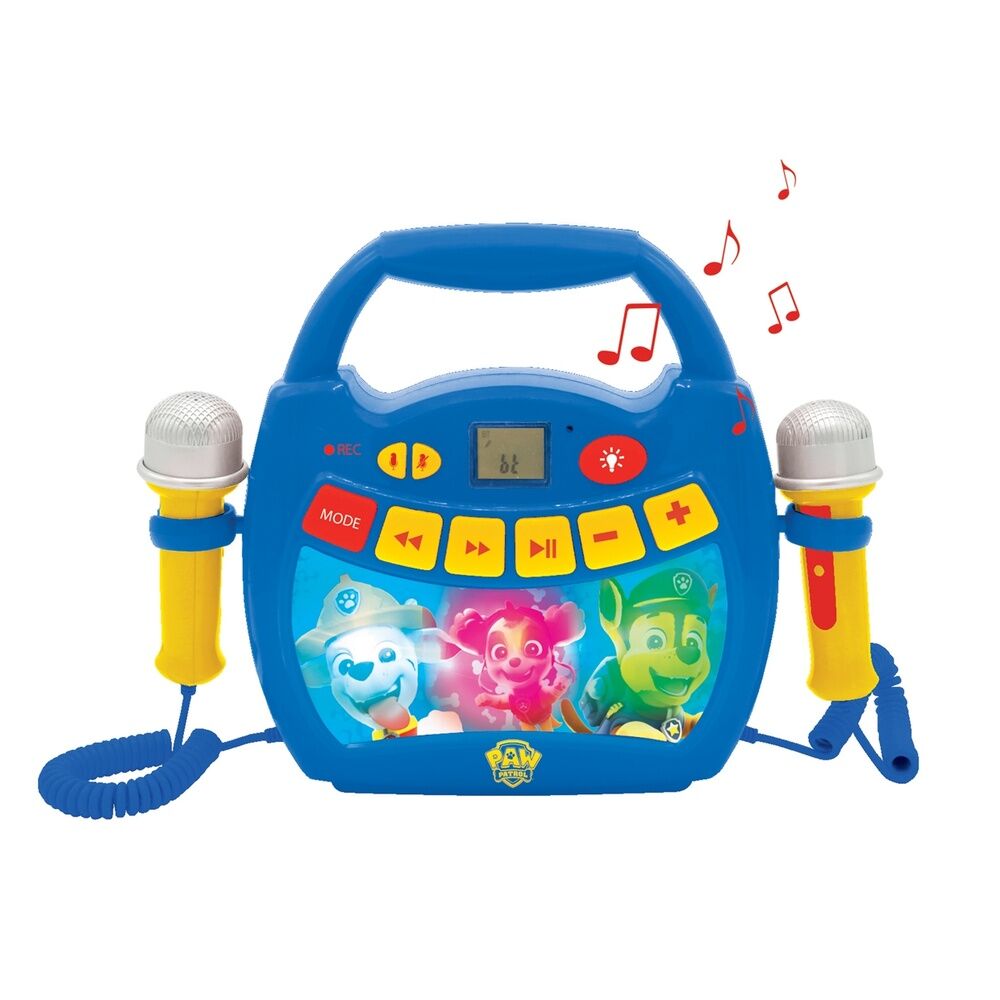 Paw Patrol portable karaoke music player Nerdscape