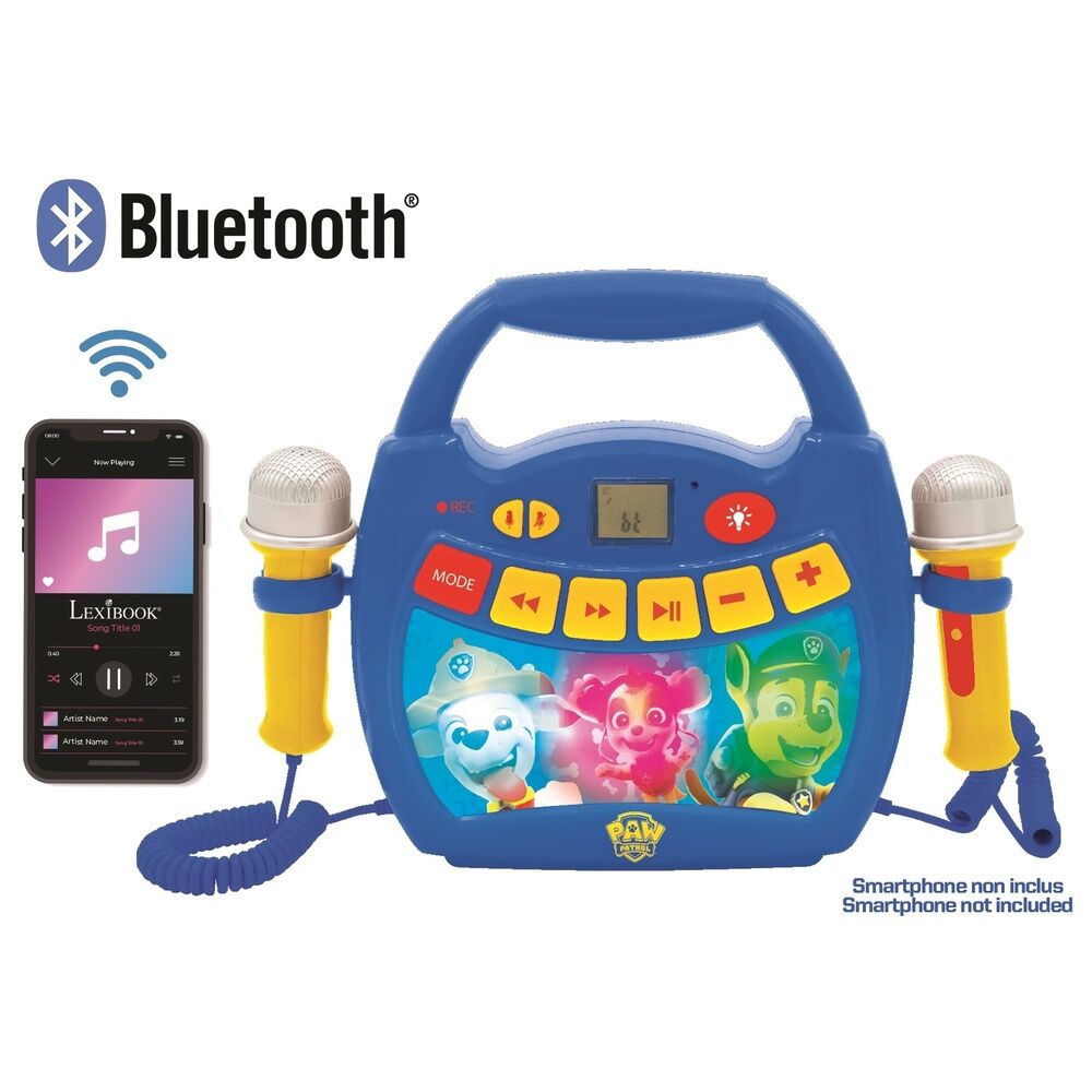 Paw Patrol portable karaoke music player Nerdscape