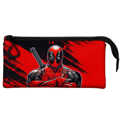 Marvel Deadpool Plus Bad triple pencil case Nerdscape
