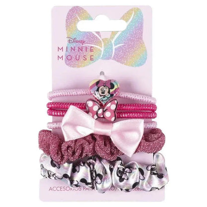 Disney Minnie set 6 scrunchies Nerdscape