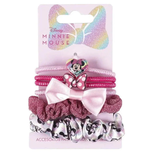 Disney Minnie set 6 scrunchies Nerdscape