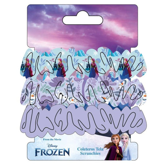 Disney Frozen set 3 scrunchies Nerdscape