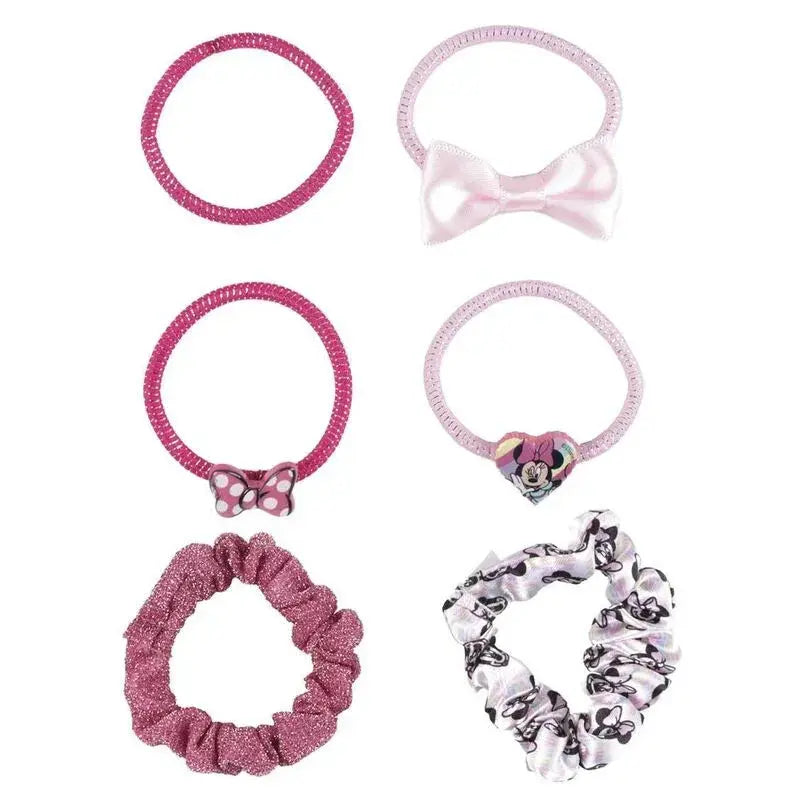 Disney Minnie set 6 scrunchies Nerdscape