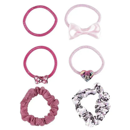 Disney Minnie set 6 scrunchies Nerdscape