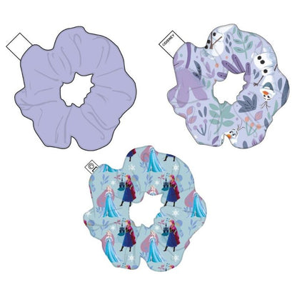 Disney Frozen set 3 scrunchies Nerdscape