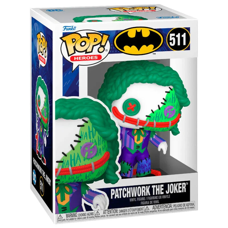 Funko Pop! DC Comics Patchwork Joker - Figura da Collezione Vinyl Nerdscape
