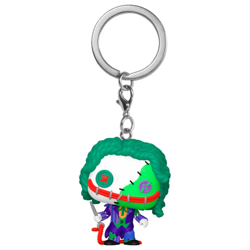 Pocket POP Keychain DC Comics ?Patchwork Joker Nerdscape