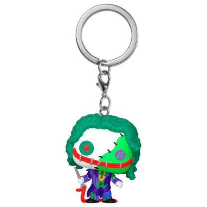 Pocket POP Keychain DC Comics ?Patchwork Joker Nerdscape