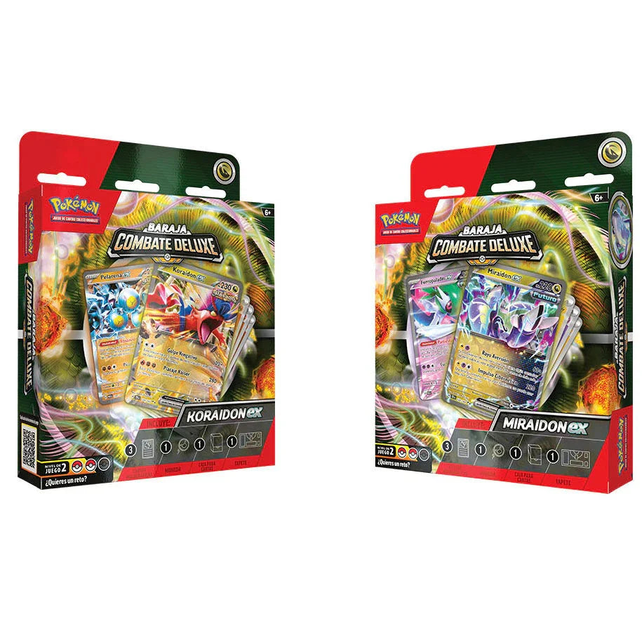 Pokemon Koraidon & Miraidon Deck de Cartas Coleccionables Español - Nerdscape Nerdscape