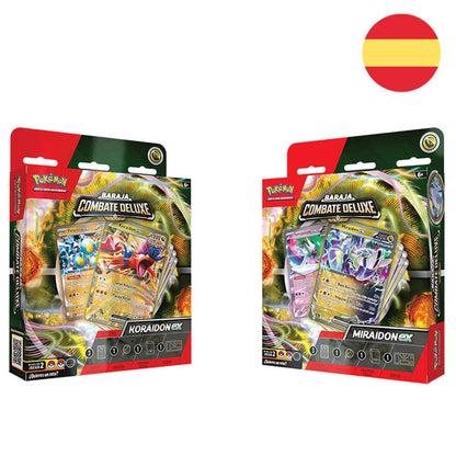 Pokemon Koraidon & Miraidon Deck de Cartas Coleccionables Español - Nerdscape Nerdscape