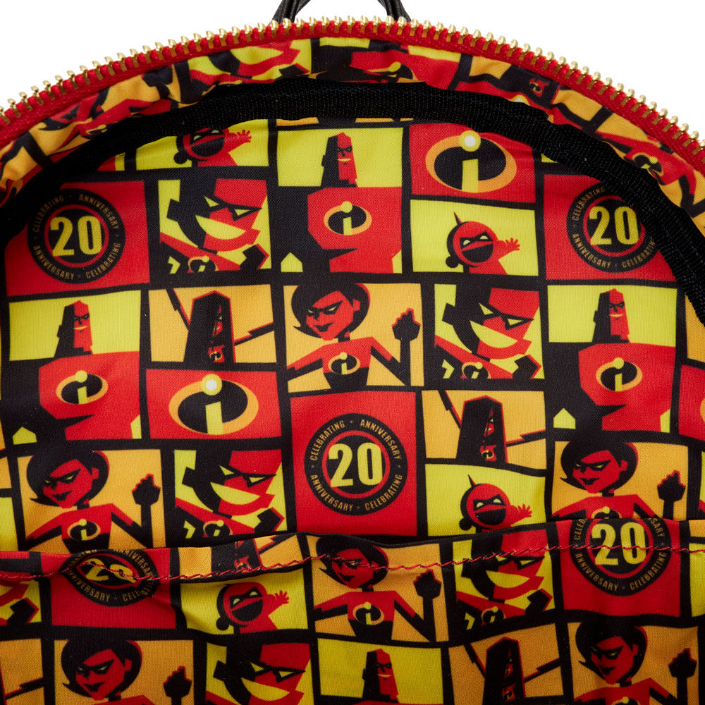 Loungefly Disney Pixar The Incredibles 20th Anniversary backpack 30cm Nerdscape
