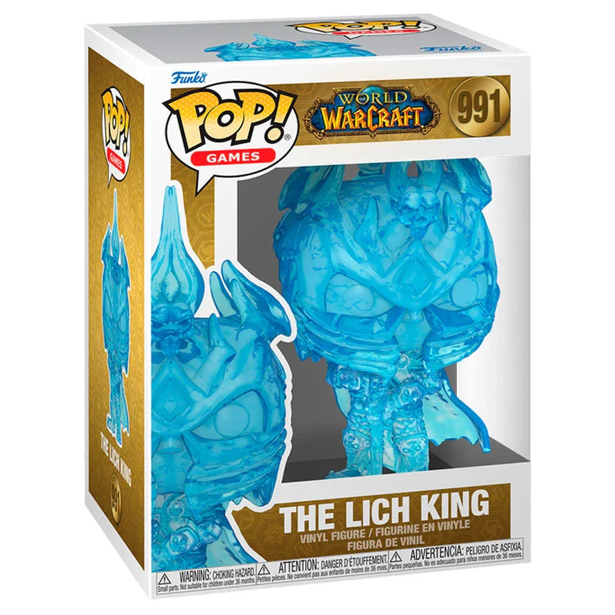 Funko Pop! World of Warcraft The Lich King - Figura da Collezione Vinyl Nerdscape