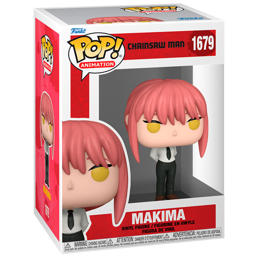 Funko Pop! Chainsaw Man Makima - Figura da Collezione Vinyl Nerdscape