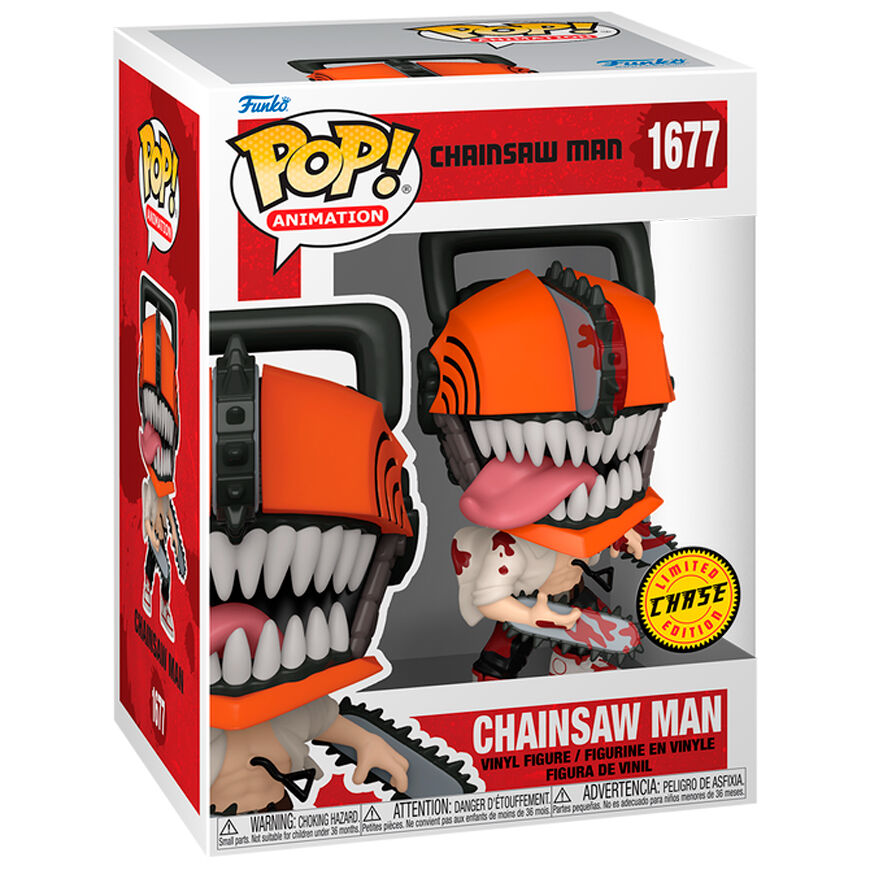 Funko Pop! Chainsaw Man Chainsaw Man Chase - Figura da Collezione Vinyl Nerdscape