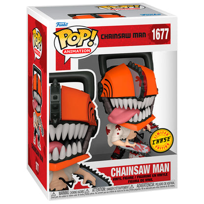 Funko Pop! Chainsaw Man Chainsaw Man Chase - Figura da Collezione Vinyl Nerdscape