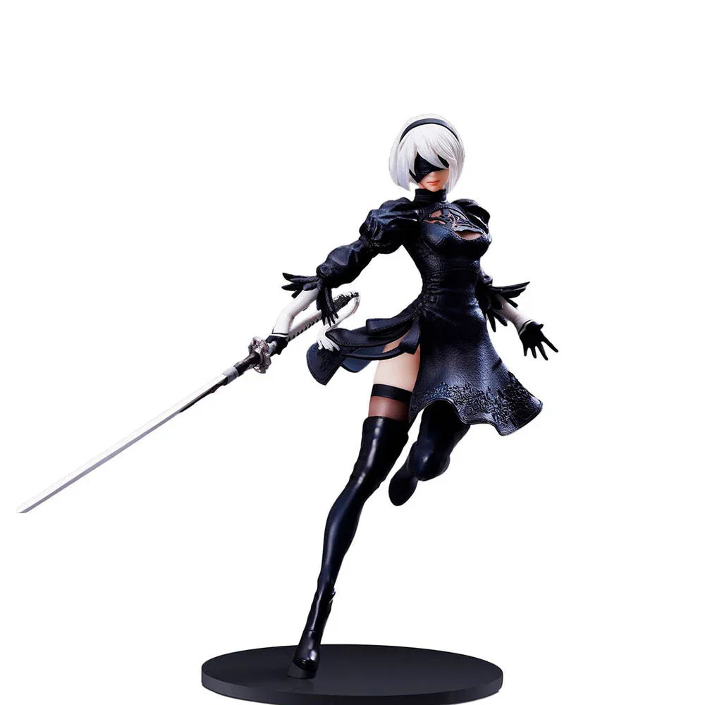Nier: Automata 2B Yorha No. 2 Type B Figura da Collezione 18cm - Nerdscape Nerdscape