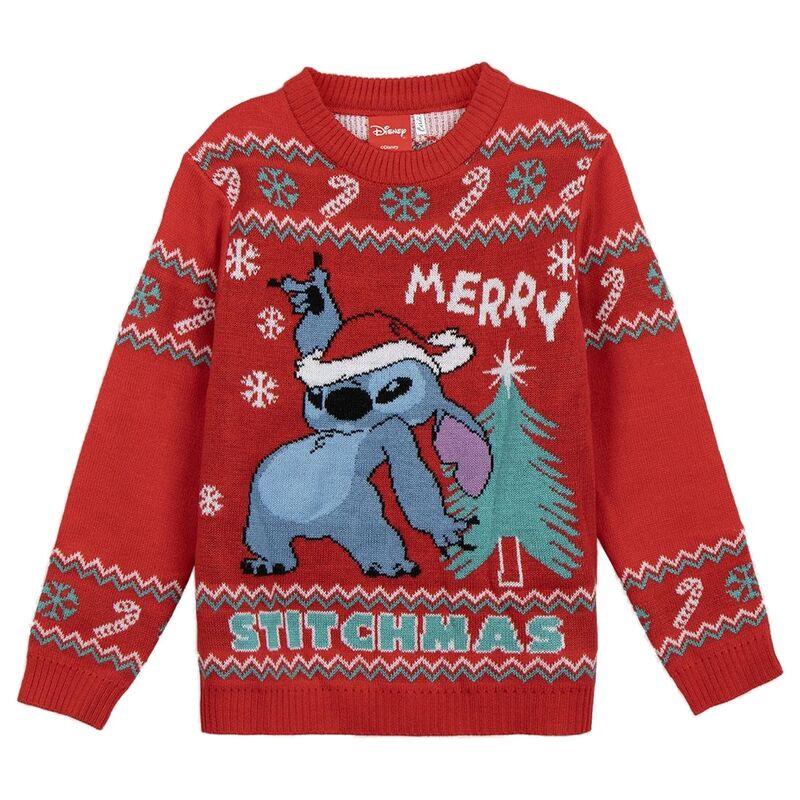 Disney Stitch christmas sweater Nerdscape