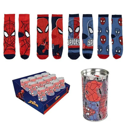 Marvel Spiderman Money box 4 pairs of socks Nerdscape