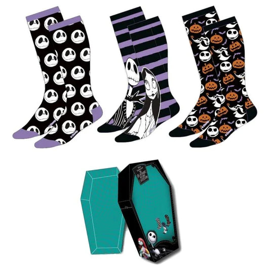 Disney Nightmare Before Christmas Pack 3 Socks - Nerdscape