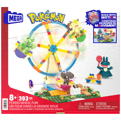 Pokemon Ferris Wheel Fun MEGA Construx Nerdscape