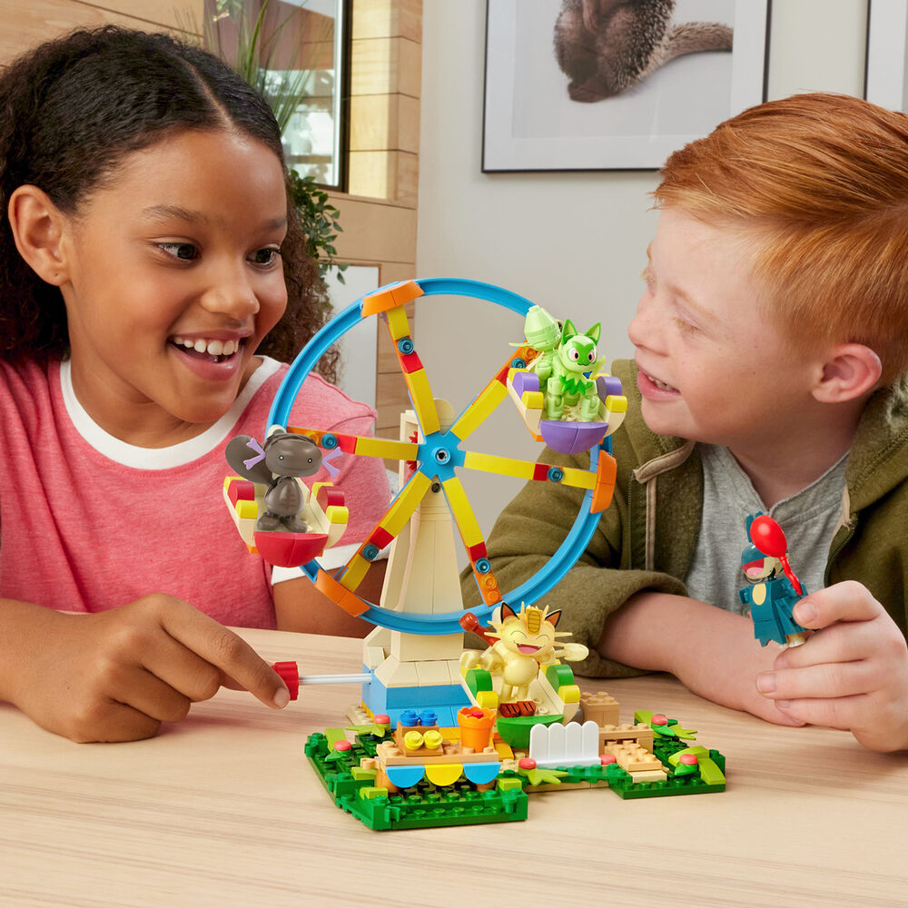 Pokemon Ferris Wheel Fun MEGA Construx Nerdscape