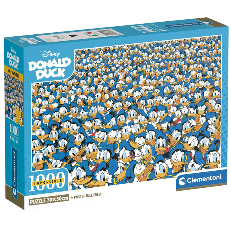 Disney Donald Duck Impossible puzzle 1000pcs Nerdscape