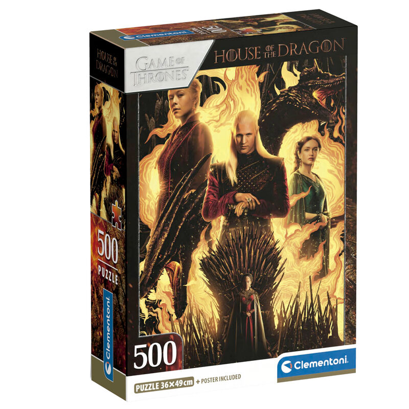 The House of the Dragon puzzle 500pcs Nerdscape
